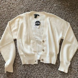 Forever 21 Button-Front Cardigan Sweater